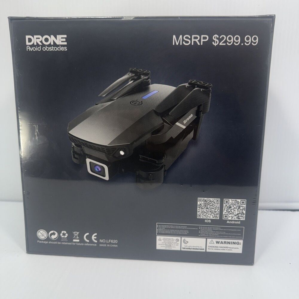 YOMI LF-620 Drone Avoid Obstacles 4K Camera Foldable Quadcopter New In seal Box